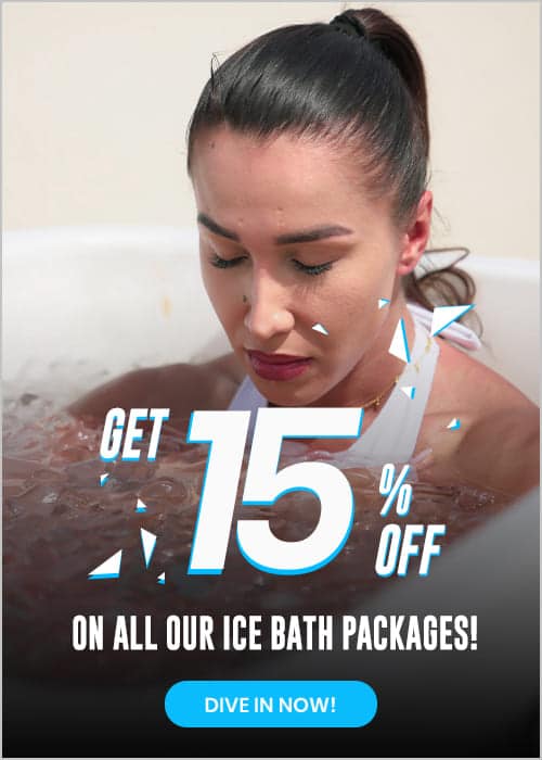 Get 15% off on our Ice Bath Packages